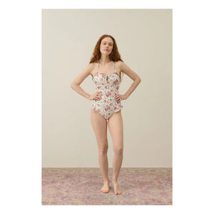 Louise Misha - Recycled Fiber One-Piece Swimsuit - Women's Collection | Cream