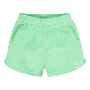 Tumble N'Dry - Paraiba Organic Cotton Towel Shorts | Green
