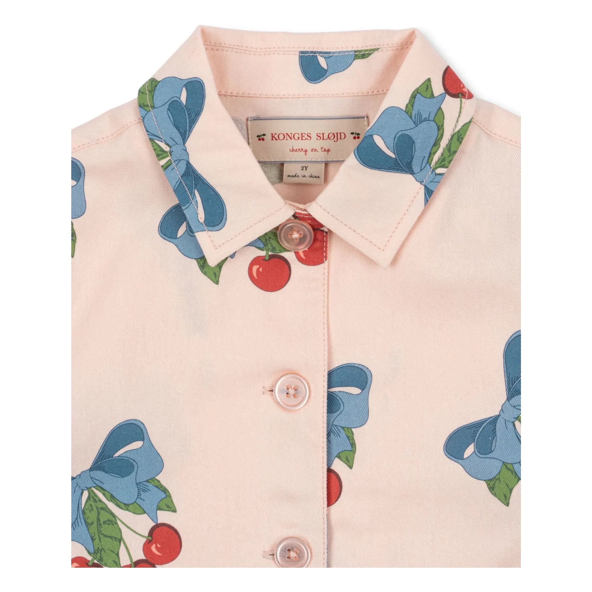 Konges Sløjd - Frankie Cherry Organic Cotton Jacket | Pink