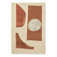 Ferm Living Kids - Bloco halı | Terracotta