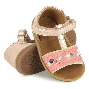 Pom d'Api - Air Natur Fleurs sandals | Pink