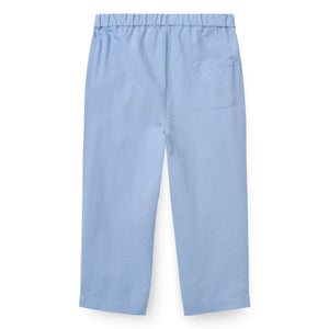Copenhagen Colors - Organic Cotton Large-Pocket Trousers | Light Blue
