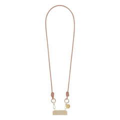 LaCoqueFrançaise - Nolan Solid Color Lanyard | Camel