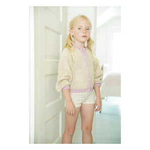 Soor Ploom - Lettie Fleurs Organic Cotton Cardigan | Ecru