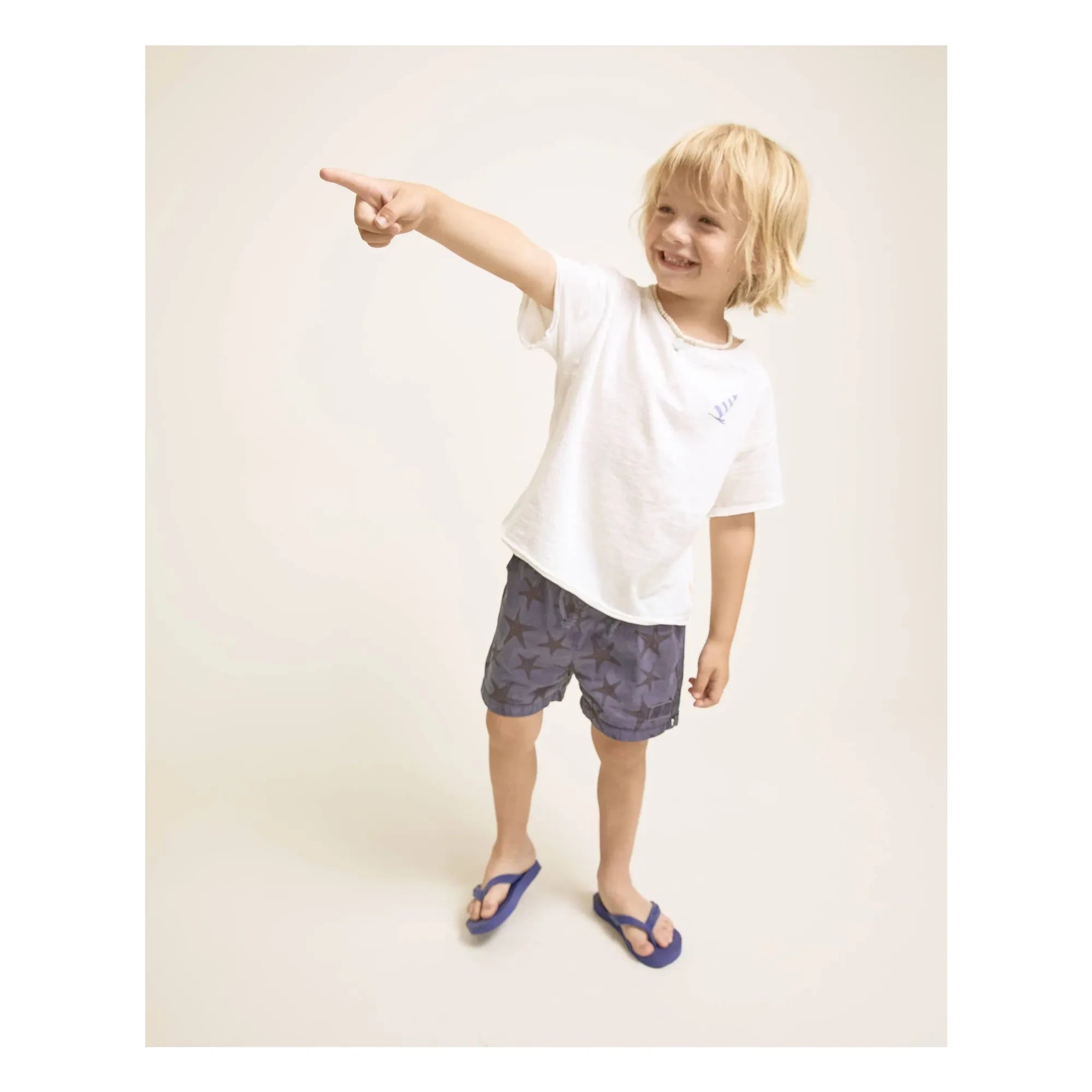 Búho - Waikiki Organic Cotton T-Shirt | White
