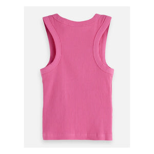 Scotch & Soda - Ribbed Tank Top | Pink