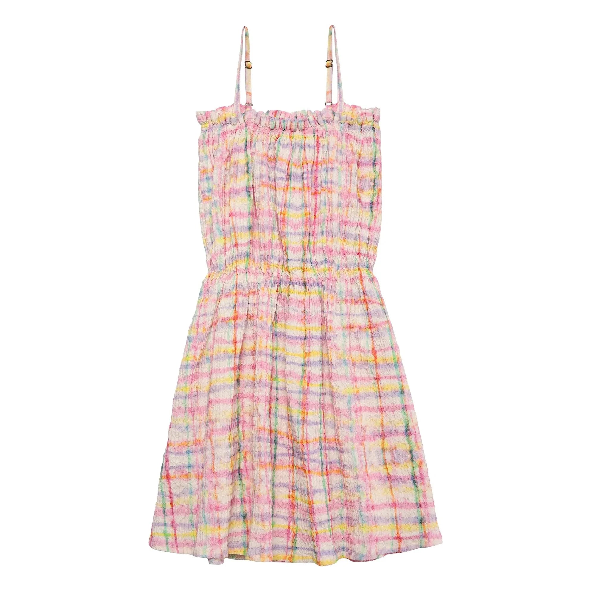 True Artist - Textured Tile Dress | Purple