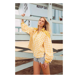 Paolina - Timeless Emilie blouse | Yellow