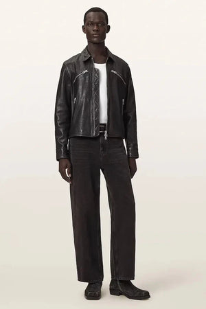 AllSaints Erkek Deri Ceket VERDI