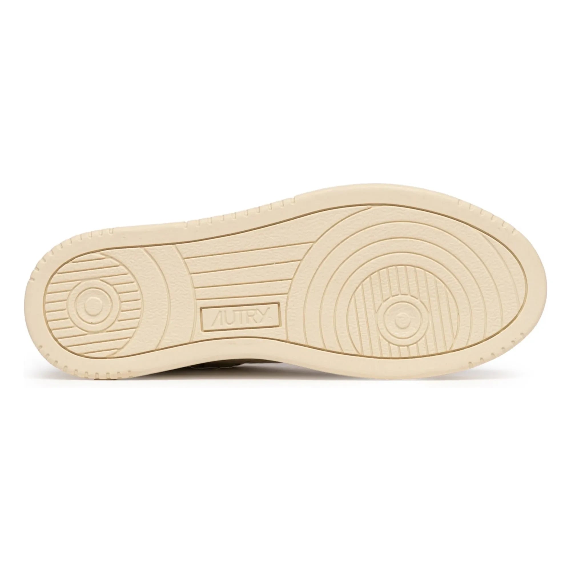 Autry - Medalist Low Openwork Leather Sneakers | Cream