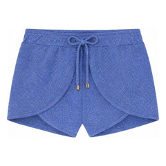 Lison Paris - Bahamas Metallic Swimsuit Shorts | Cobalt