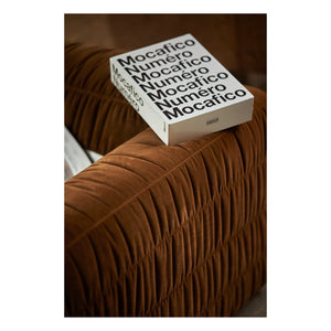 HKliving - Club 4-Person Sofa | Caramel