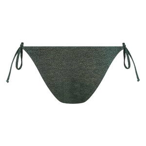Momoni - Malene Metallic Shorts | Green