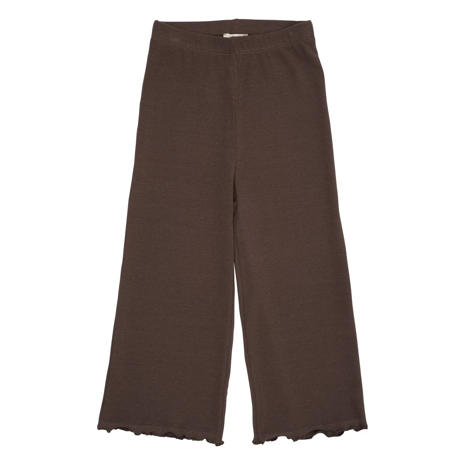 Copenhagen Colors - Wide-Leg Modal Pants | Dark Brown