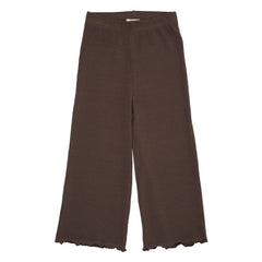 Copenhagen Colors - Wide-Leg Modal Pants | Dark Brown