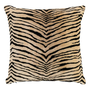 The Socialite Family - Carino Square Velvet Cushion | Tiger