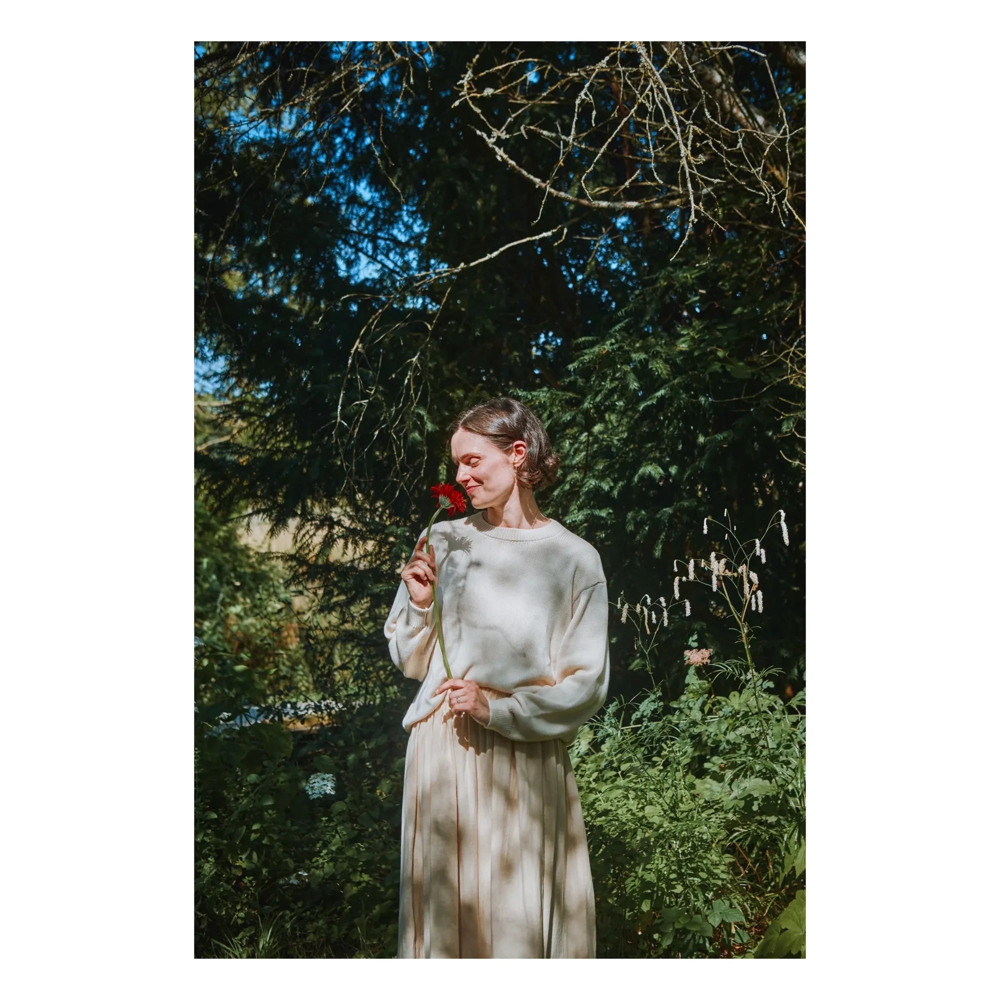 Poudre Organic - The Adulte Organic Cotton Sweater | Ecru