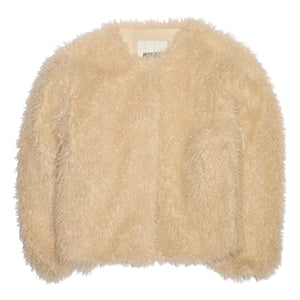 Hundred Pieces - Lucky Fur Jacket | Beige