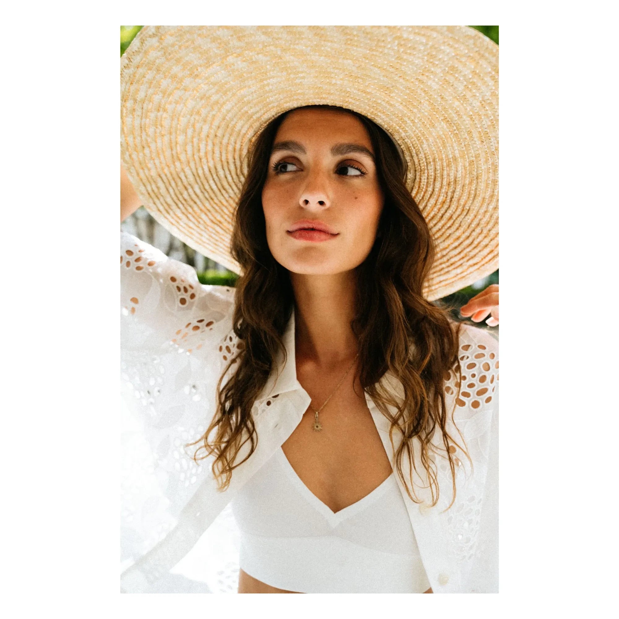 Sacrécoeur - Flavia Flower Shirt | White