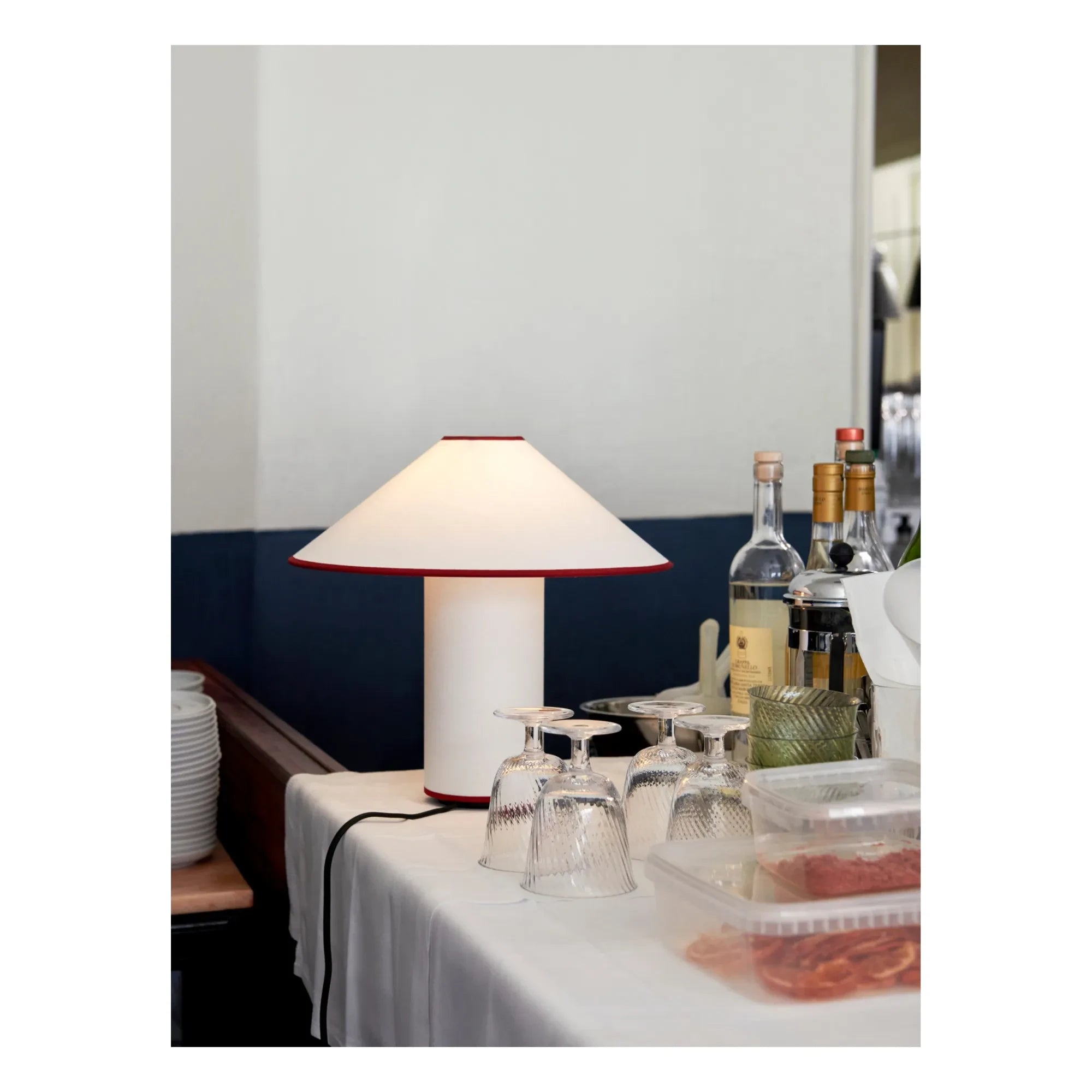 & Tradition - Colette ATD6 Table Lamp | Burgundy