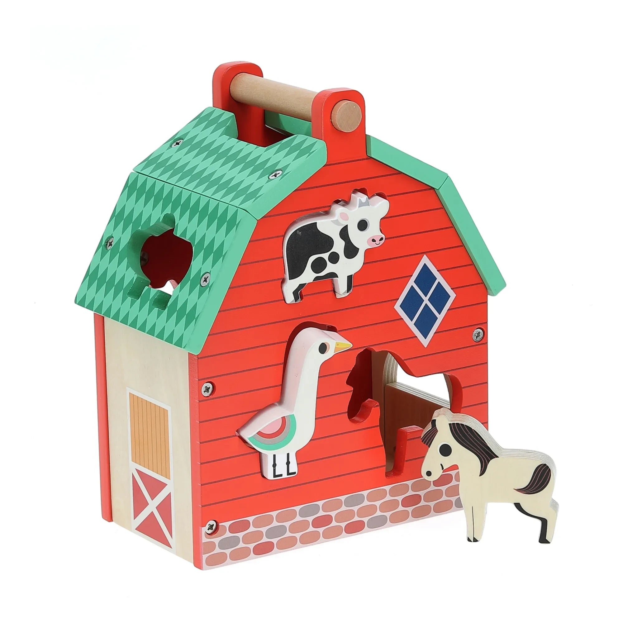Vilac - Shape Matching Farmhouse - Ingela P. Arrhenius
