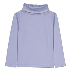 Hello Simone - Twiggy Organic Cotton Turtleneck, Solid Color | Lavender