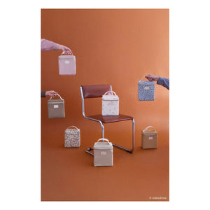 Nobodinoz - Concerto Opera Lily Insulated Lunch Bag | Ecru