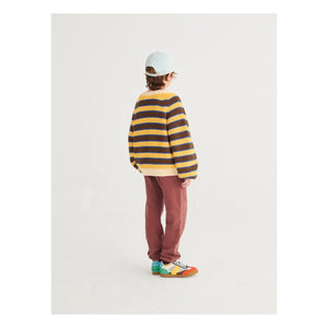 Bobo Choses - Bobo Choses Striped T-Shirt | Light Blue