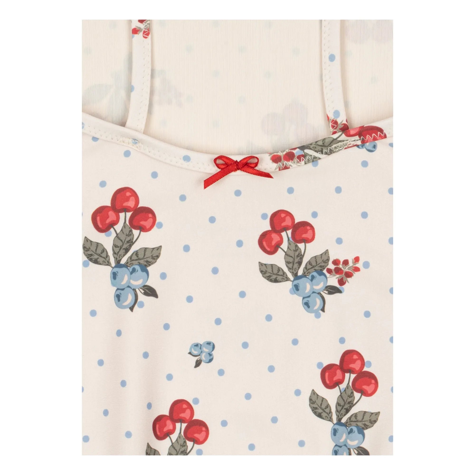 Konges Sløjd - Frago Cherry Recycled Fibre Swimwear | Ecru