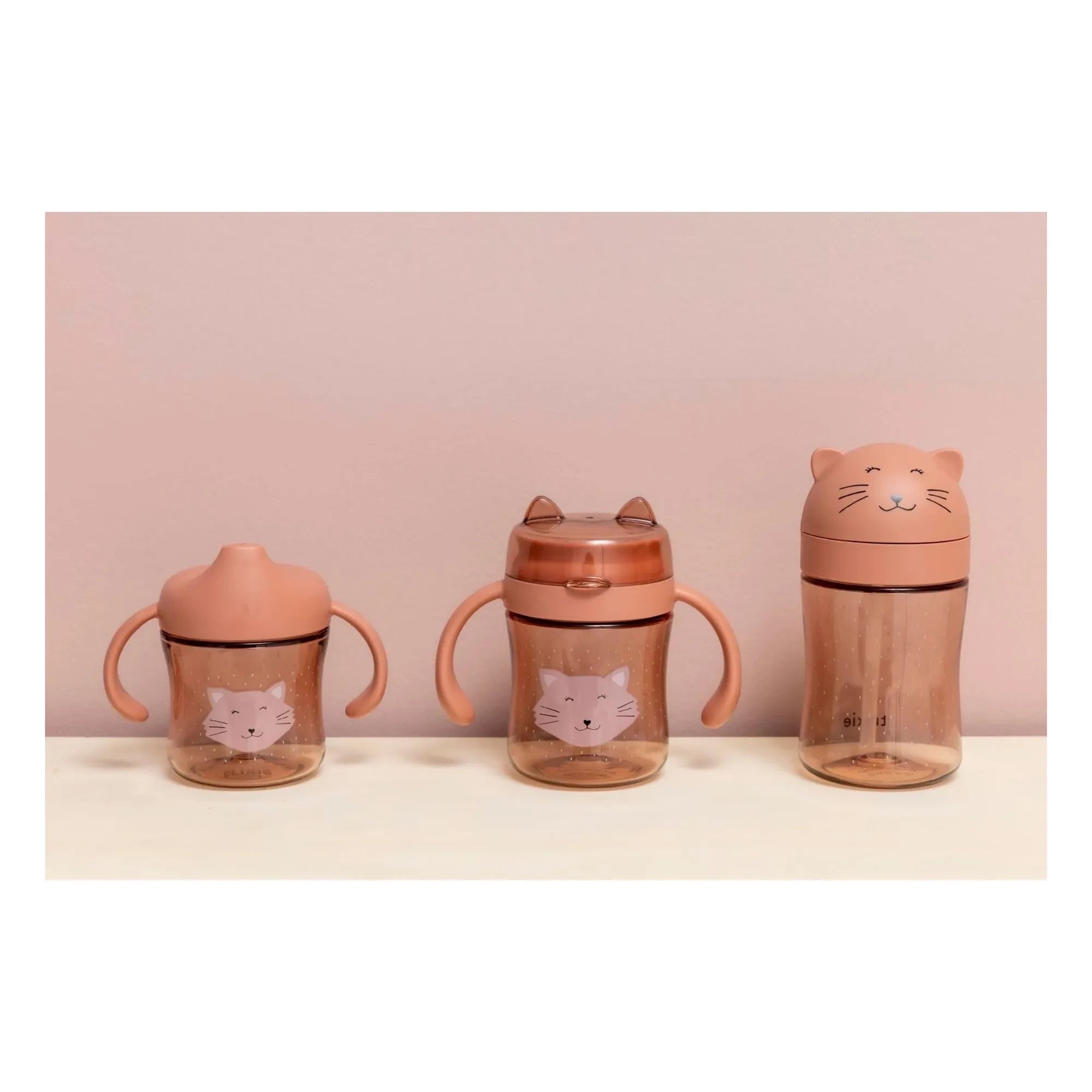 Trixie - Mrs. Cat 360° termos bardak | Pembe