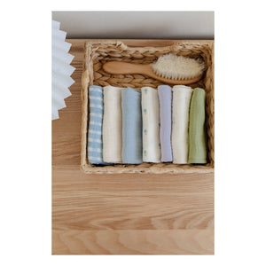 Soft Spot - Organik pamuk Cottage havlular - 7'li set | Mavi