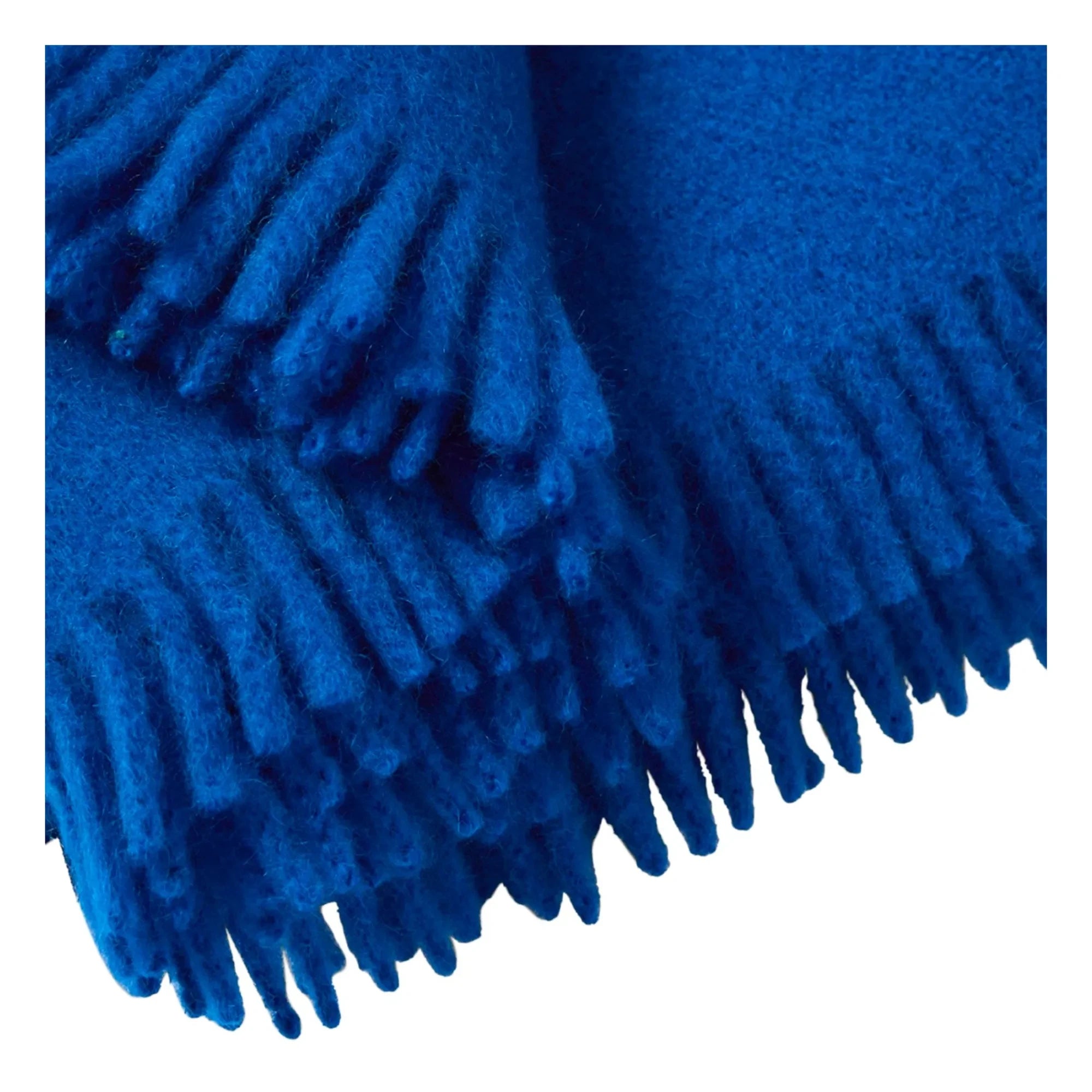 Suite 702 - Cloud Mohair Blanket | Cobalt