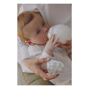 Elhée - Toile de Jouy Medical Silicone Bottles and Physiological Pacifiers - Elhée x Tartine et Chocolat | Gray