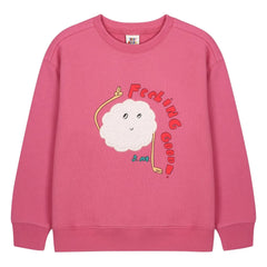 Jelly Mallow - "Feeling Good" Sweatshirt | Pink
