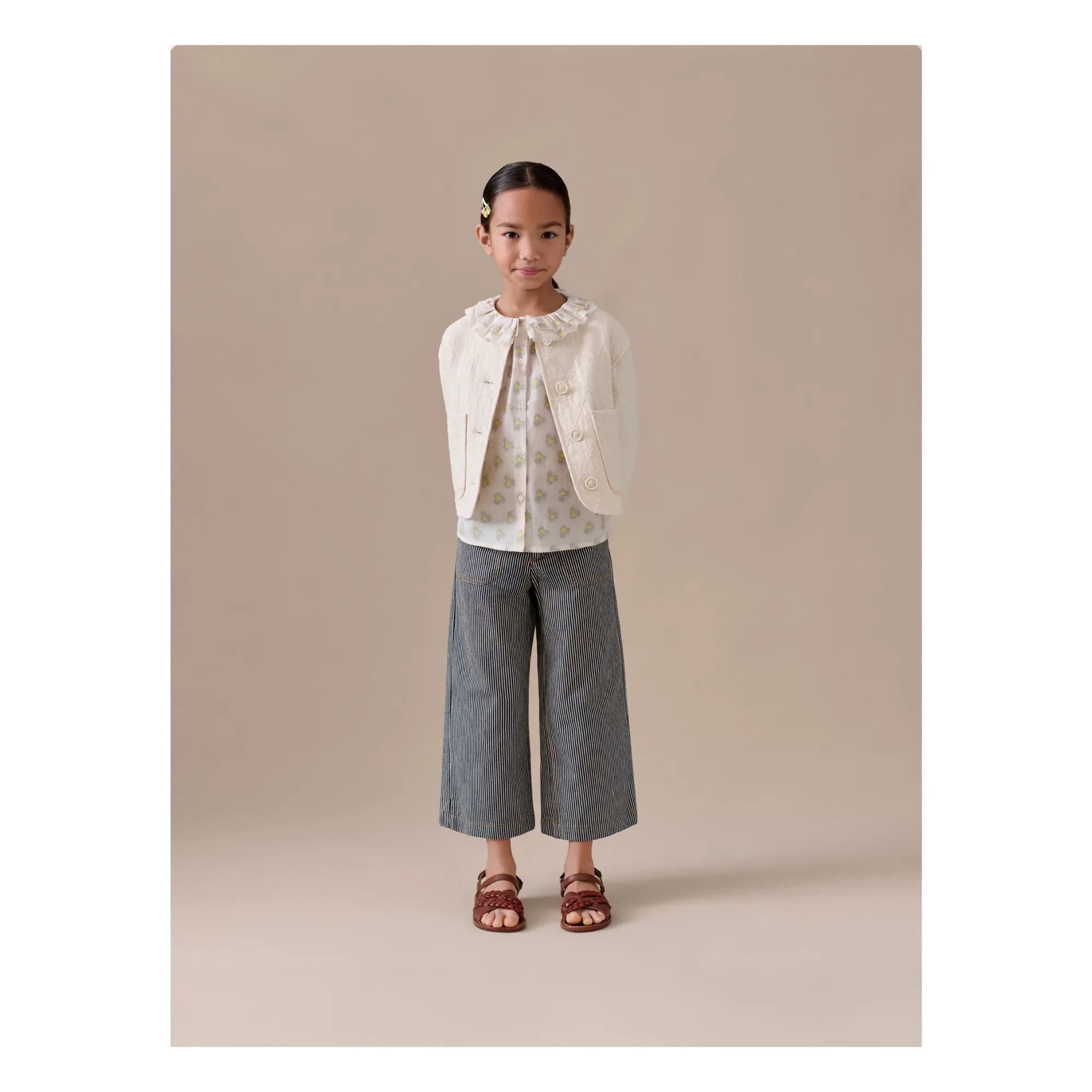 Bonpoint - Jingle Organic Cotton Pants | Gray