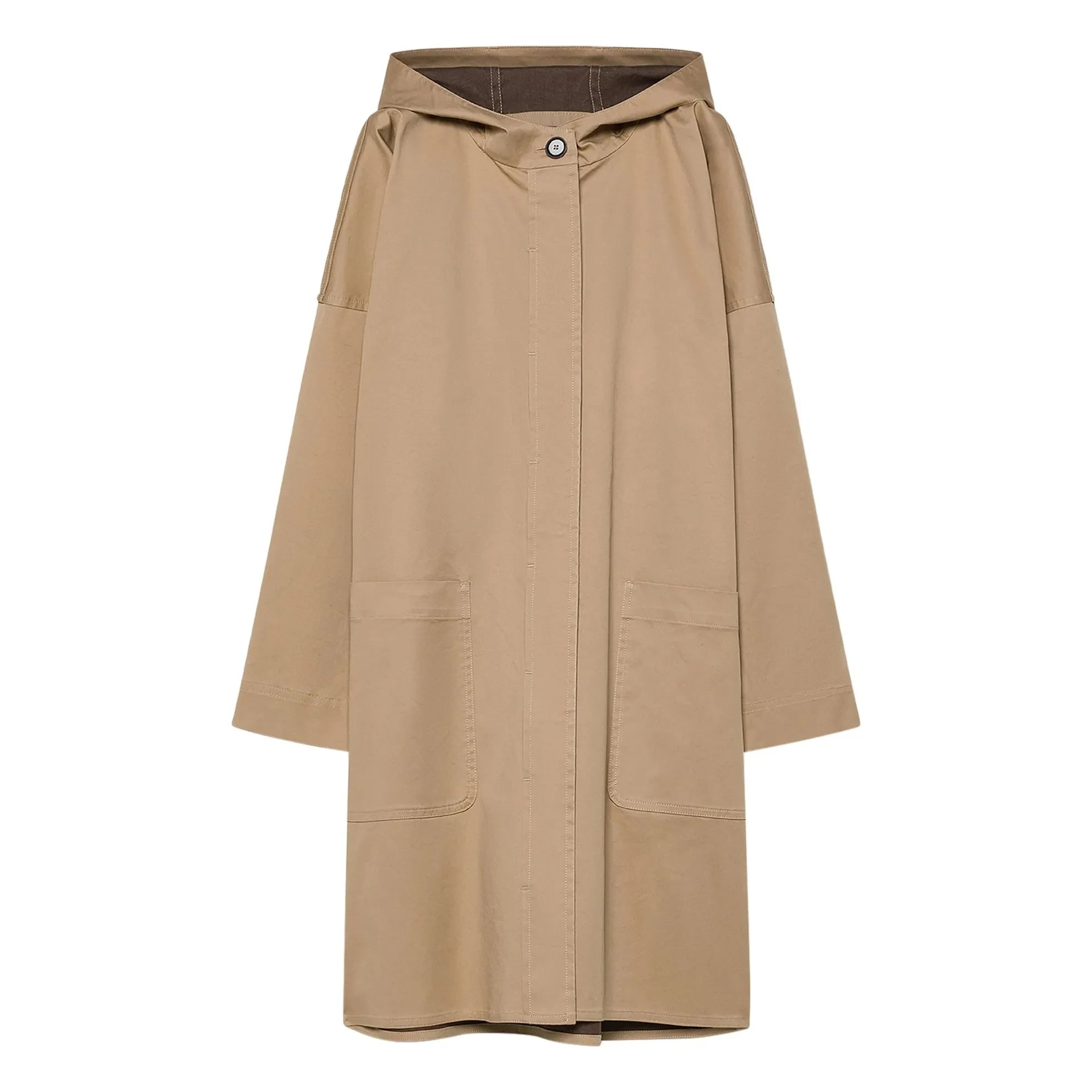 Pomandère - Cotton Canvas Waterproof Jacket | Sand