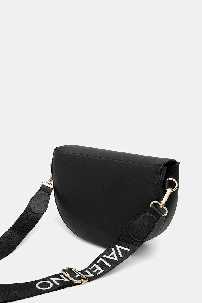 Valentino Bags kadın imitasyon deri kruvasan çanta