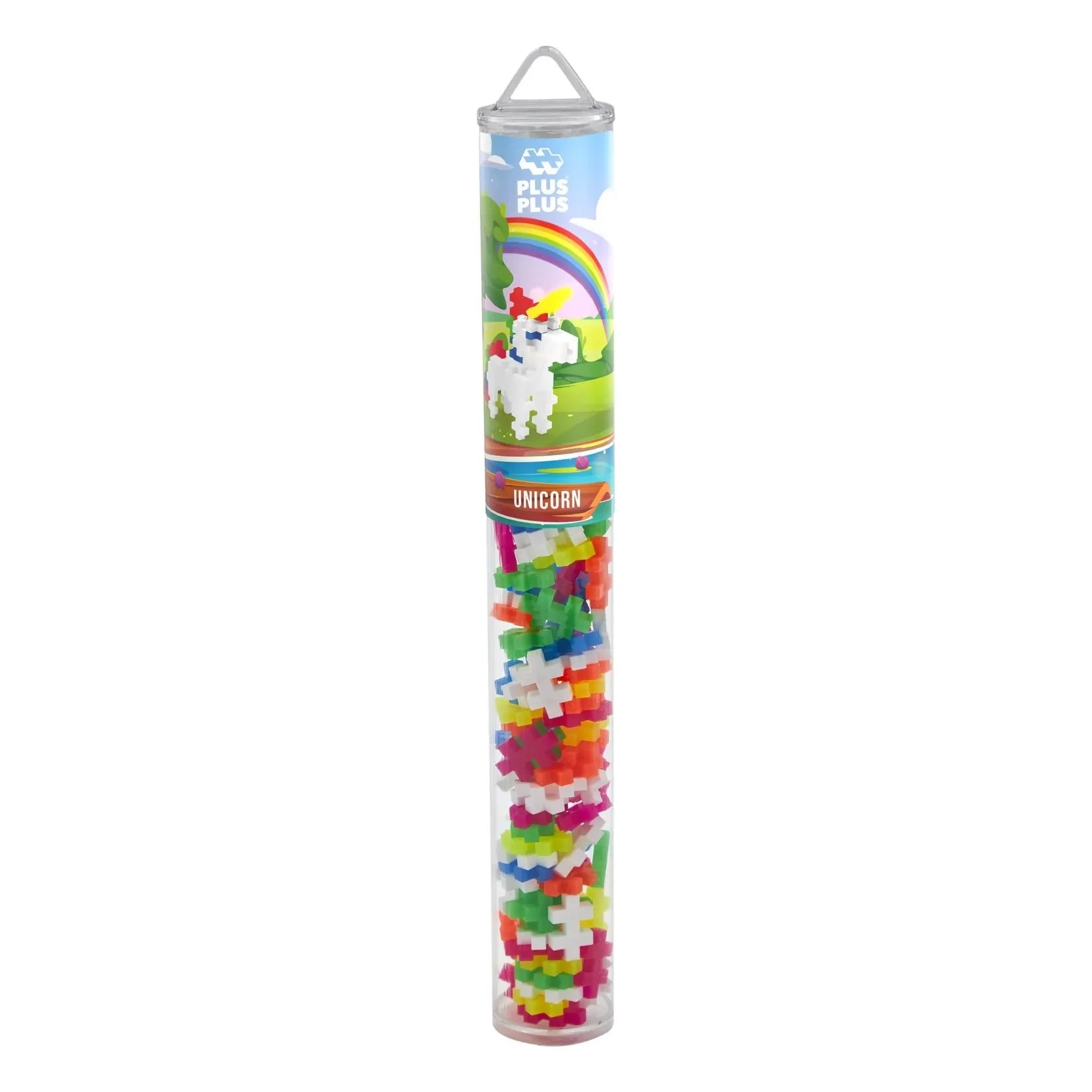 Plus-Plus - Unicorn Tube - 100 Pieces