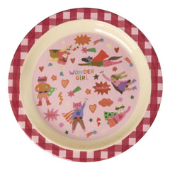 Rice - Melamine Plate Hero | Pink