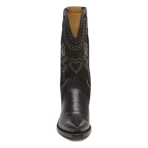Bootstock - Santiags Haily Suede Studs | Black