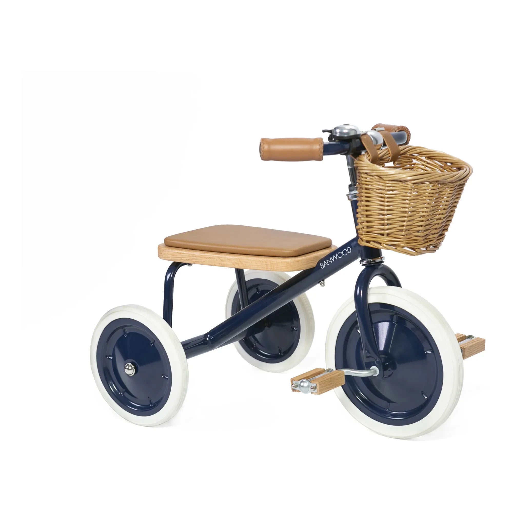 Banwood - Metal and Wood Three-Wheel Bicycle | Blue