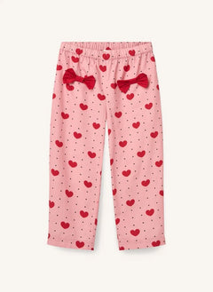 Copenhagen Colors - Organic Cotton Heart Pants | Pink