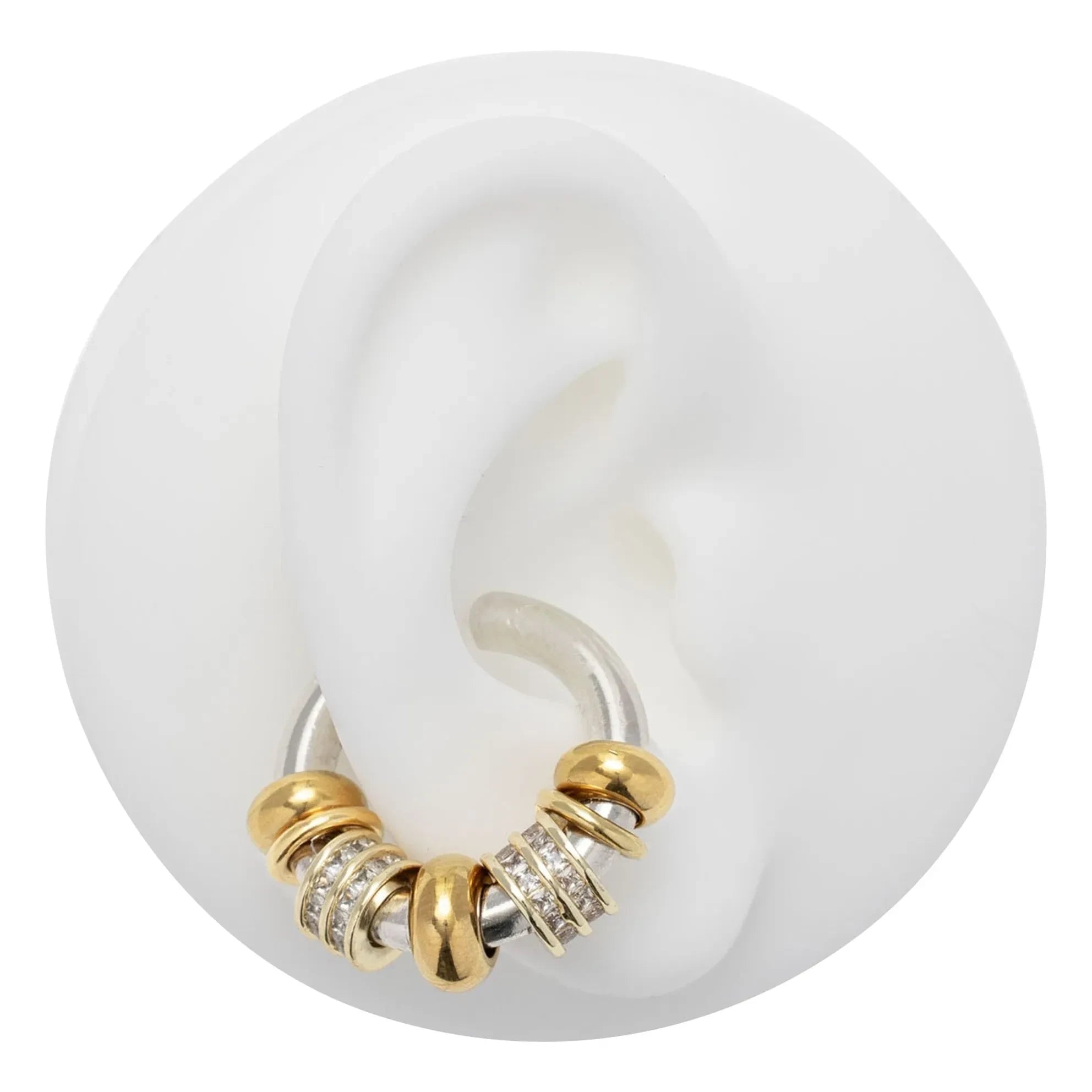 Sigal - Earcuff Amena | Gold/Silver