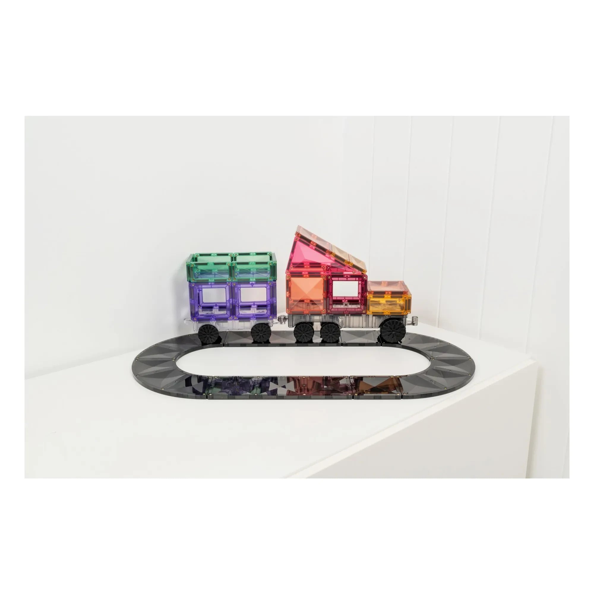 Connetix - Roads Creative Pack - 48 Pieces | Black