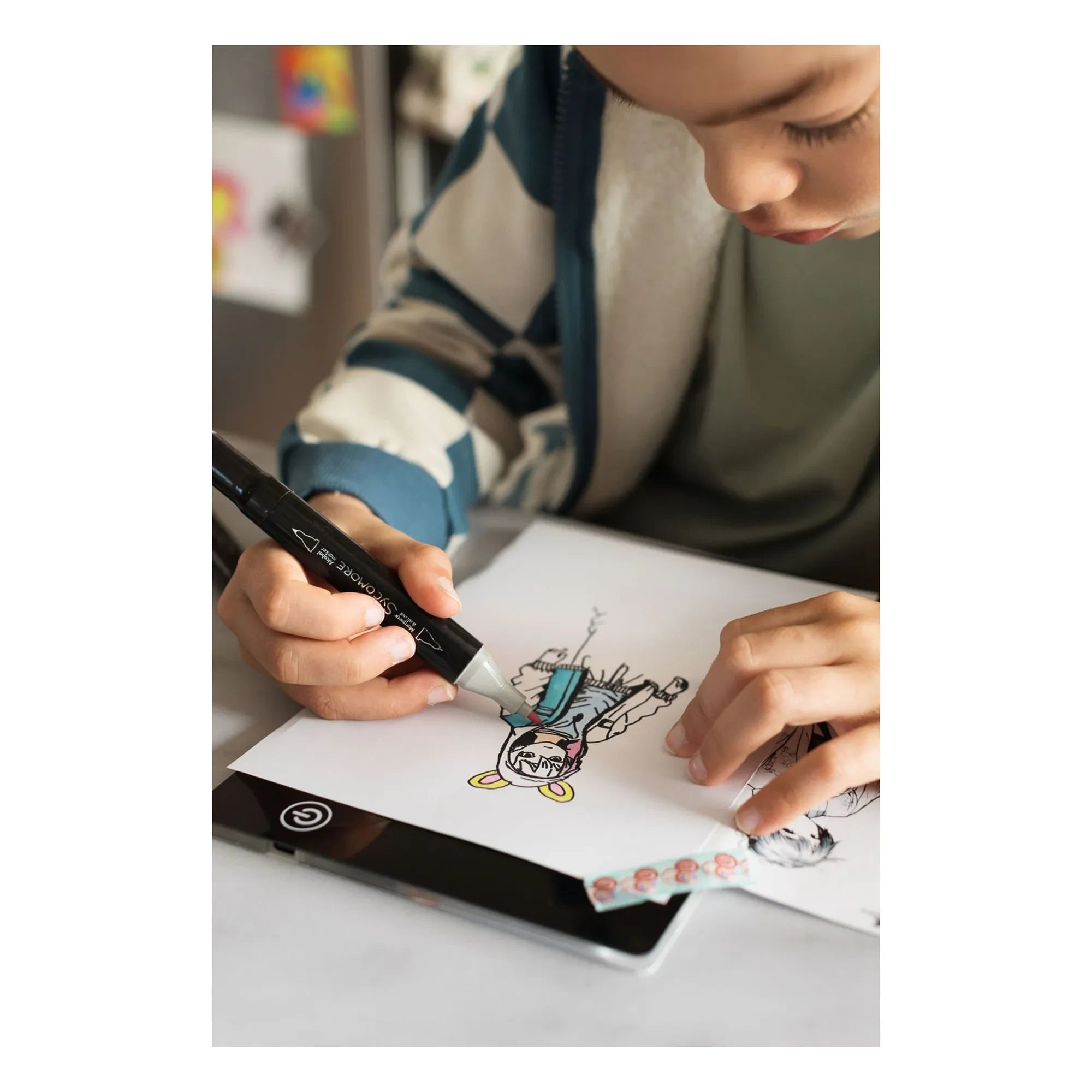 Sycomore - Manga - Rechargeable Light-up Manga Character Creator