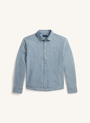 Ralph Lauren - 4-Button Logo Shirt | Blue