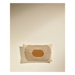Maison Sarah Lavoine - Mirage Embroidered Pillow | Havana