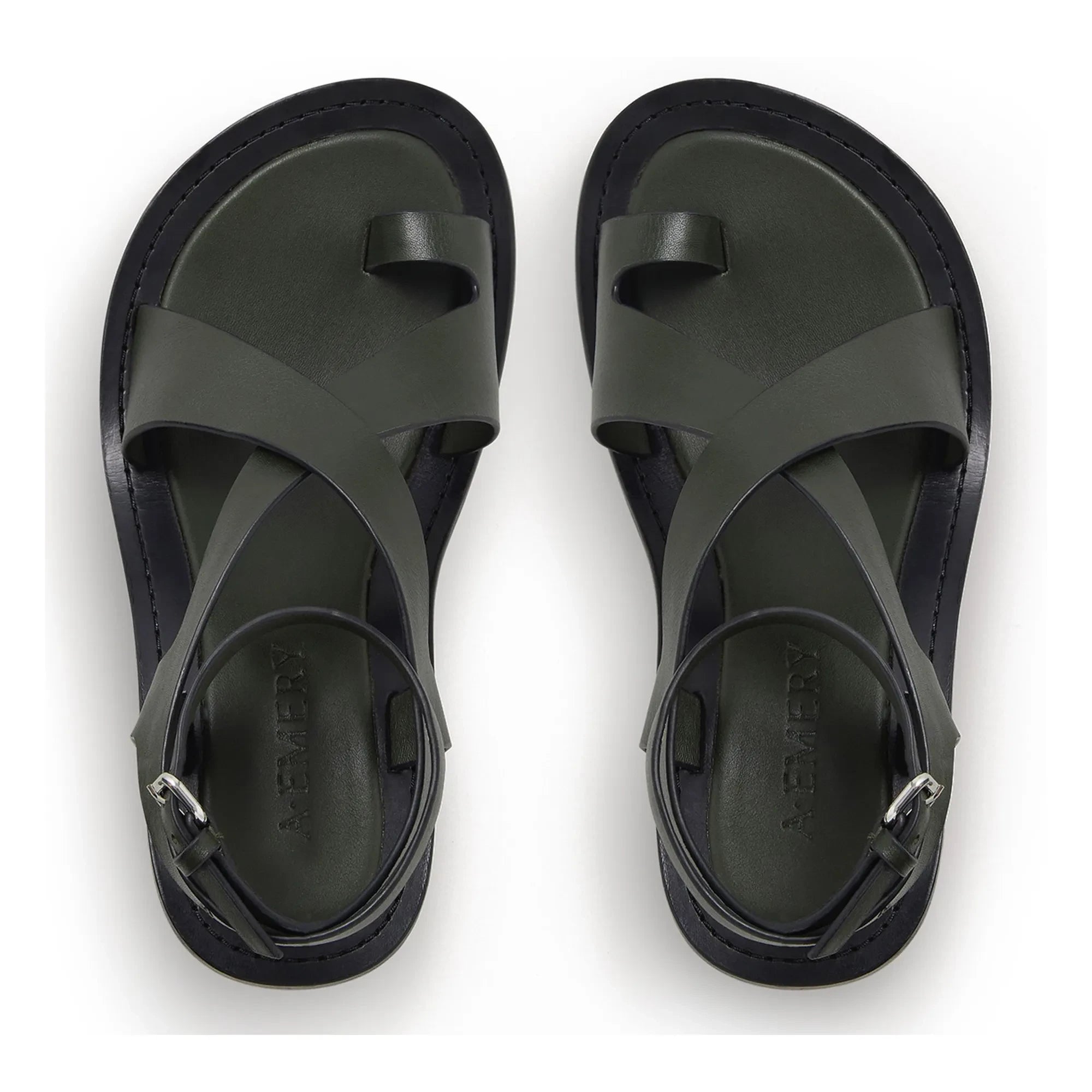 A. Emery - Lulu sandals | Dark green