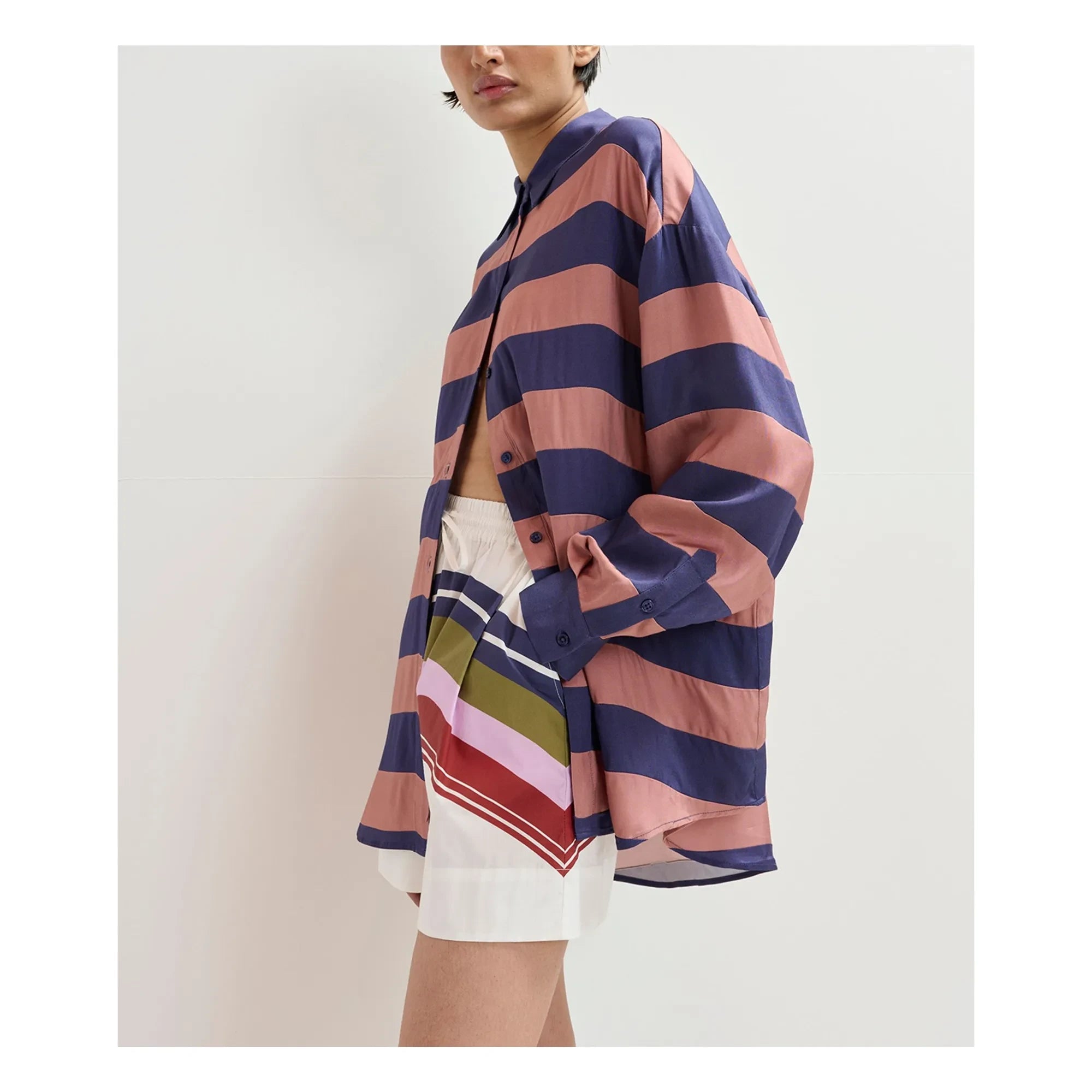 Essentiel Antwerp - Jaim Striped Shirt | Blue