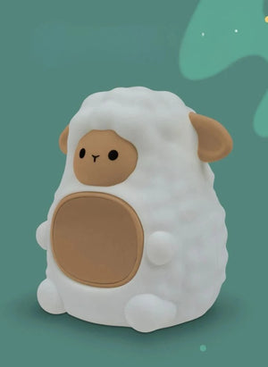 Mary's - Sheep Night Light Alarm Clock | White